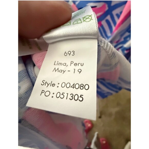 Lilly Pulitzer Kristen Flounce Dress Womens L Red Right Return NWT - Picture 6 of 10